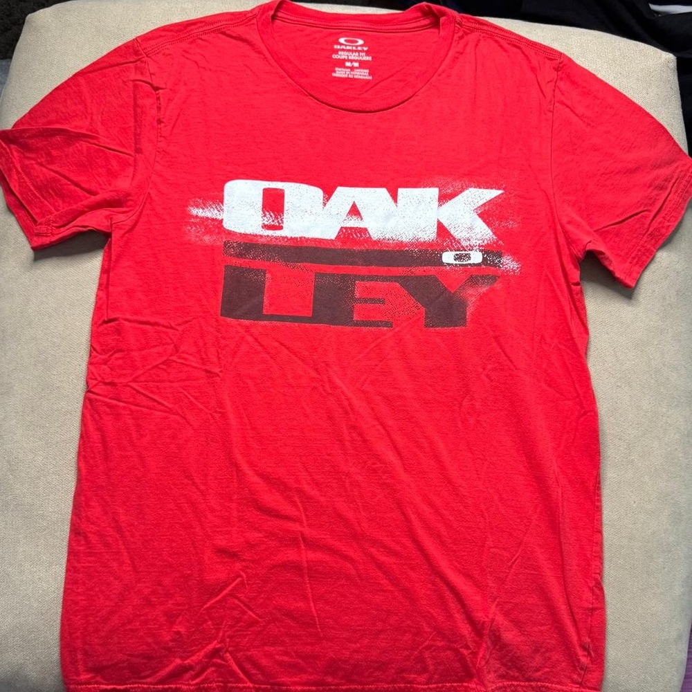 Oakley Red Tshirt